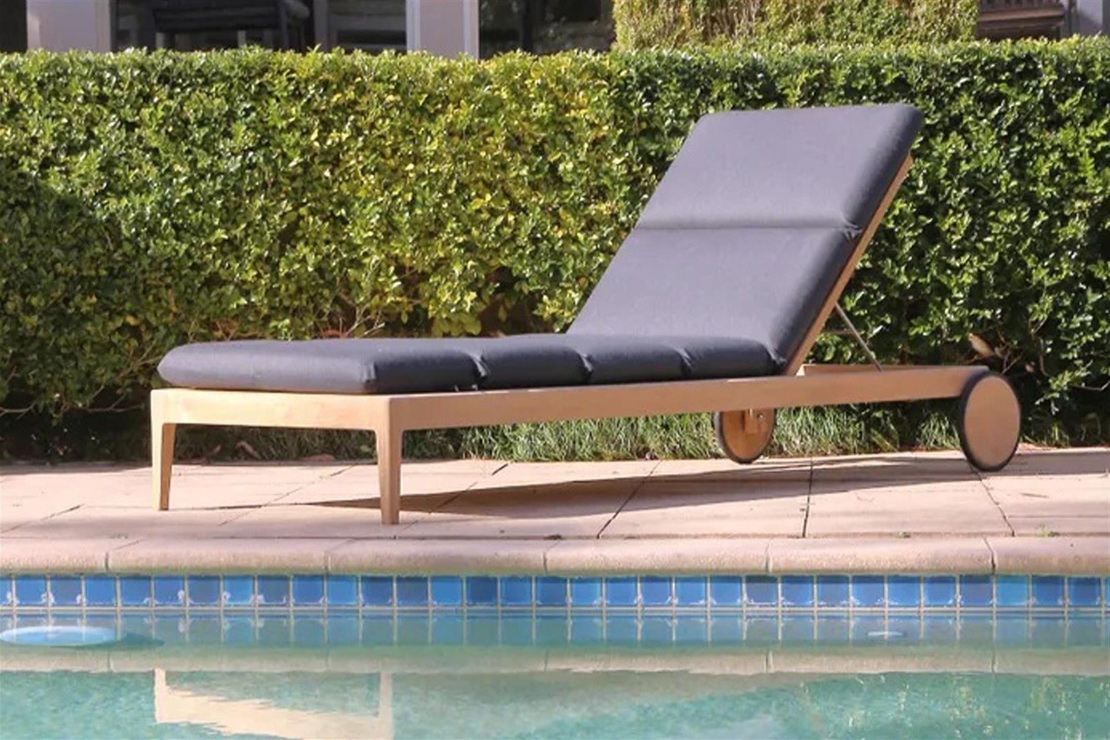 Teak Sun Lounger