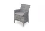caribbean outdoor dining chair grey scaled