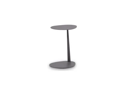 petal aluminium side table black scaled