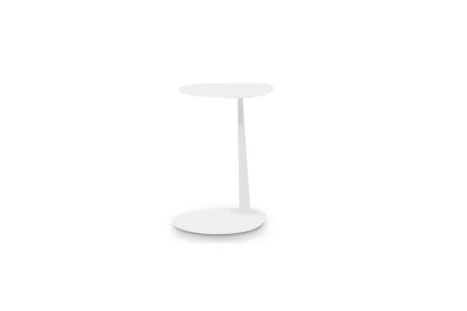 petal aluminium side table white scaled